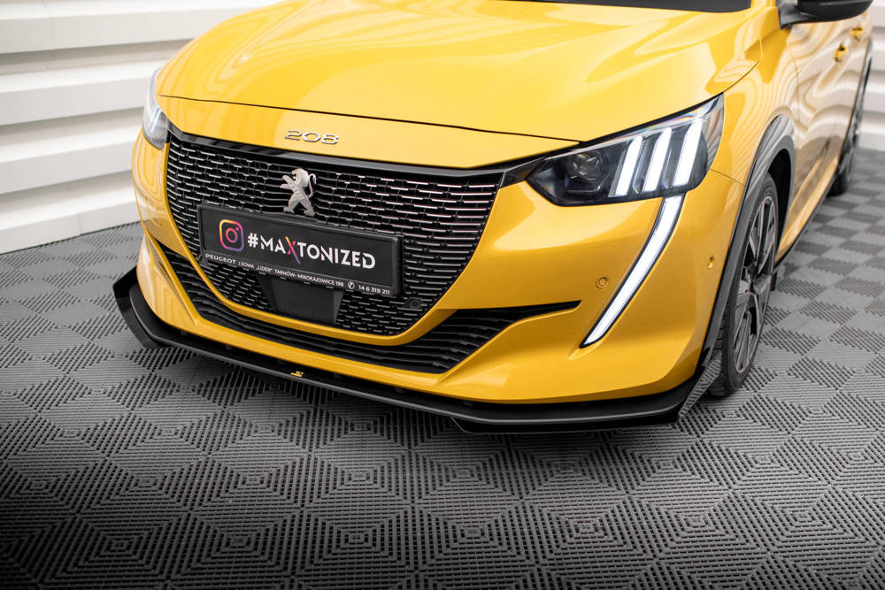 Voorspoiler met Canards Street Pro Peugeot 208 GT Maxton