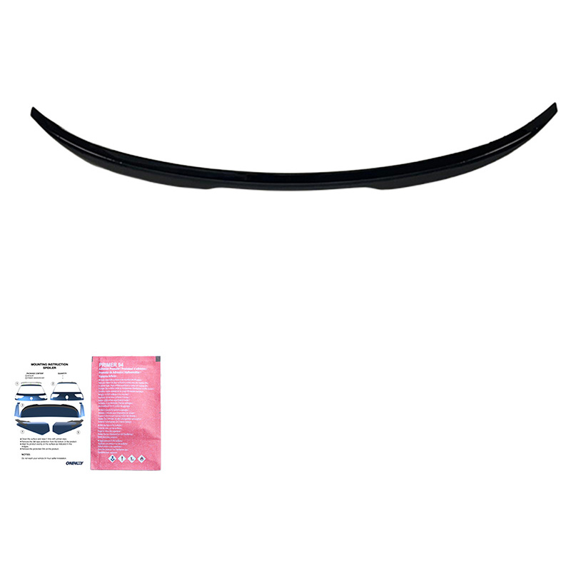 Oneway Achterspoiler  Audi Q3 (F3N) Sportback 2019-2025 incl. S-Line/RSQ3 - Glanzend zwart