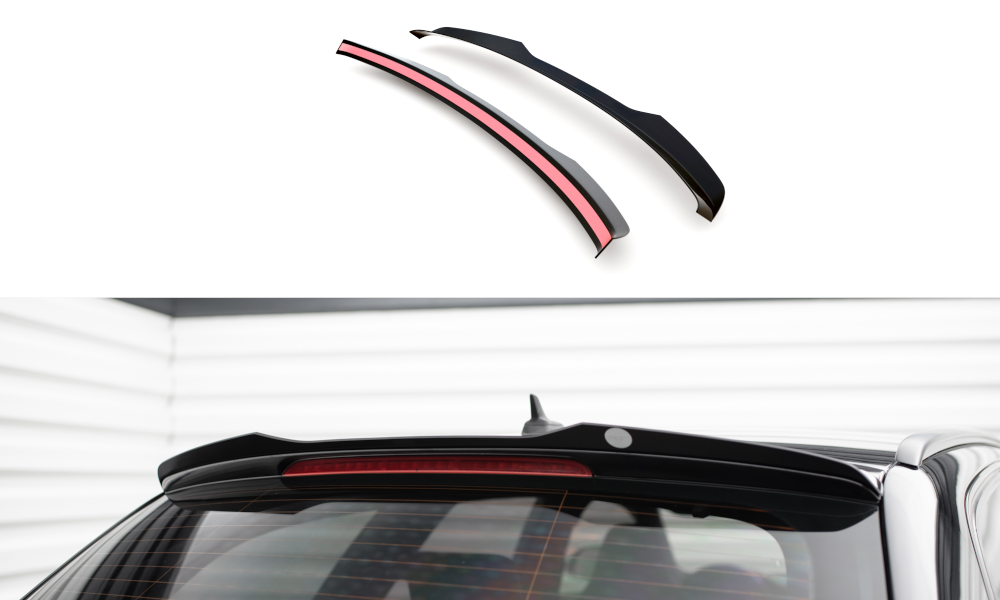 Spoiler Audi RS6 C6 Avant Maxton Glans Zwart
