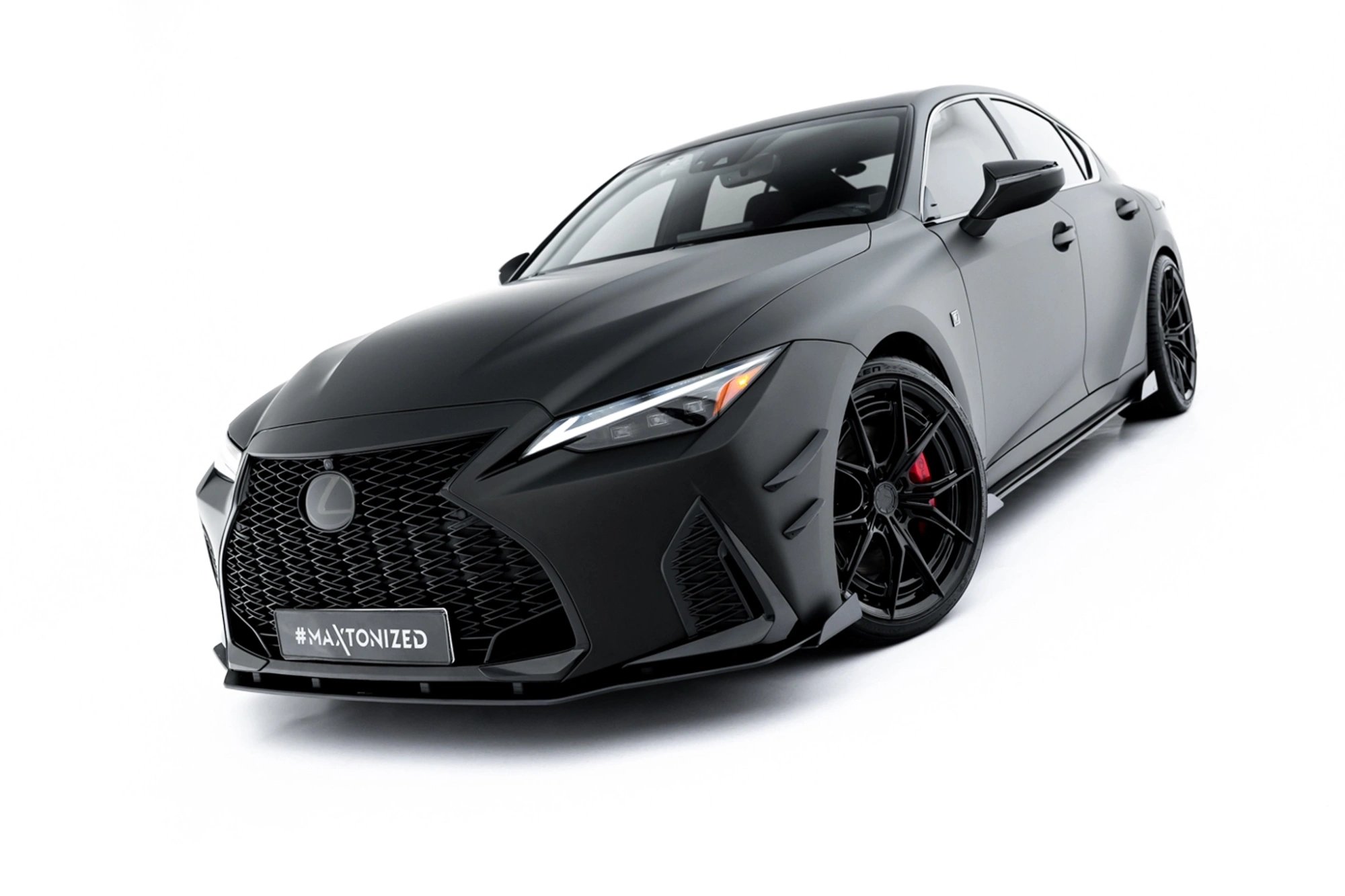 Voorspoiler Lexus IS 500 Mk3 Facelift 2 (XE30) Maxton Street Pro + Flaps