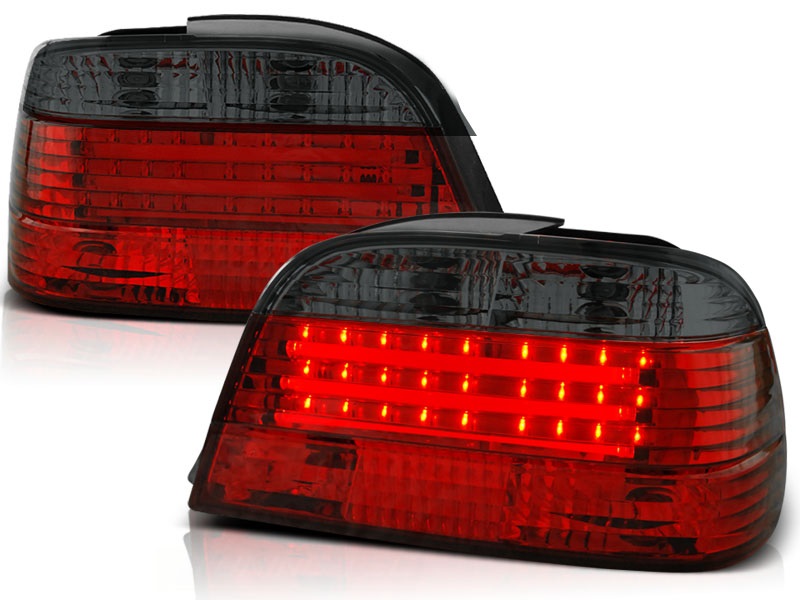 Taillights BMW E38 94-01 clear/red/WIT