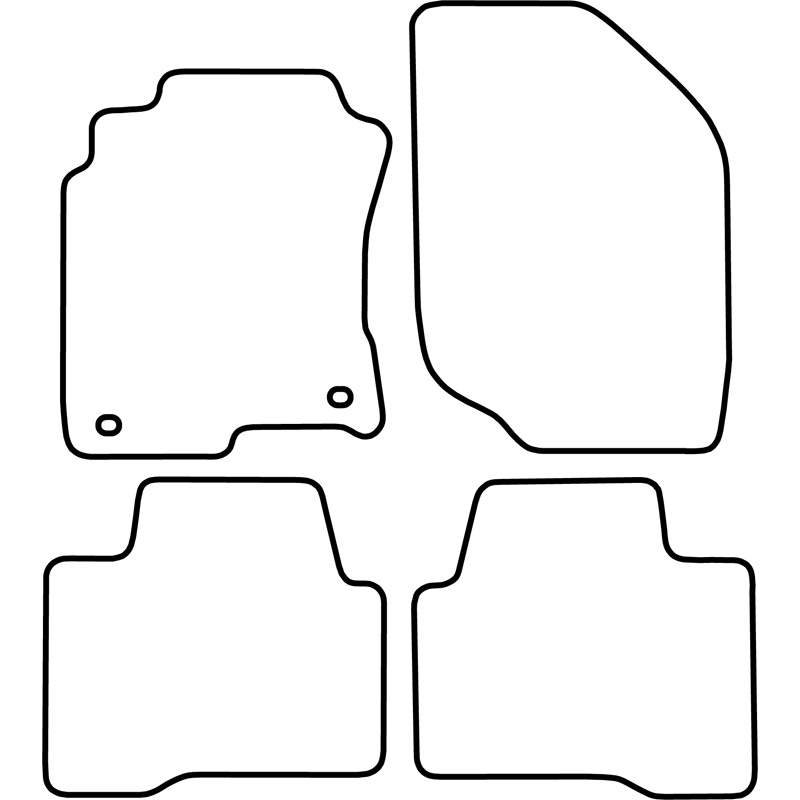 Automatten Nissan X-trail 01-