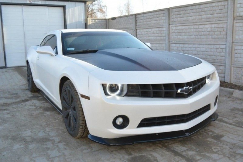 Voorspoiler Chevrolet Camaro 5 Glanzend Zwart