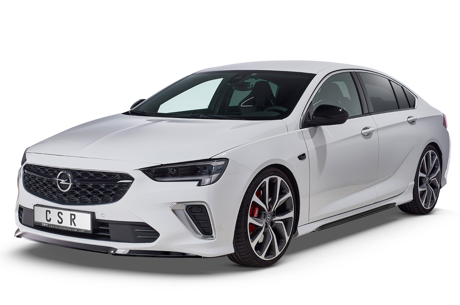 Zijskirts Opel Insignia B GSI / GS Line Plus CSR glans Zwart