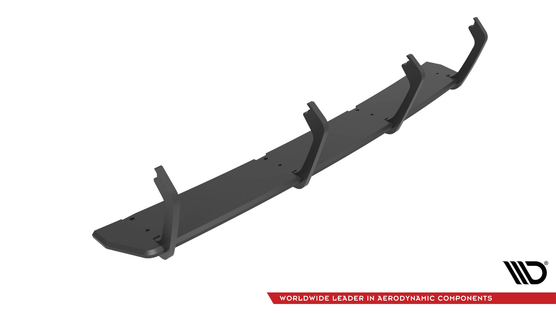 Street Pro Achter Diffuser Hyundai Veloster N MK2 Maxton Glanzend zwart