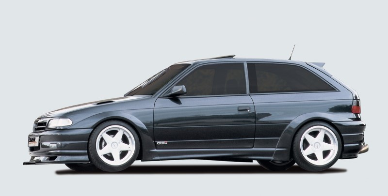 Wielkastverbreders voorkant Opel Astra F Breedversie ll Rieger