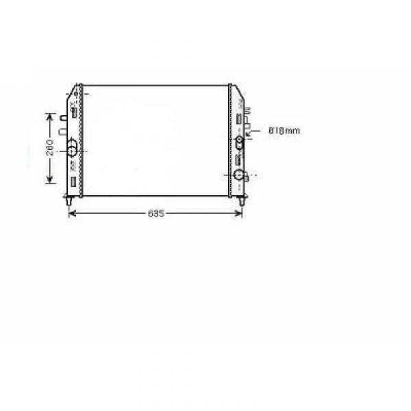 Radiator MAZDA MX 5 05->>