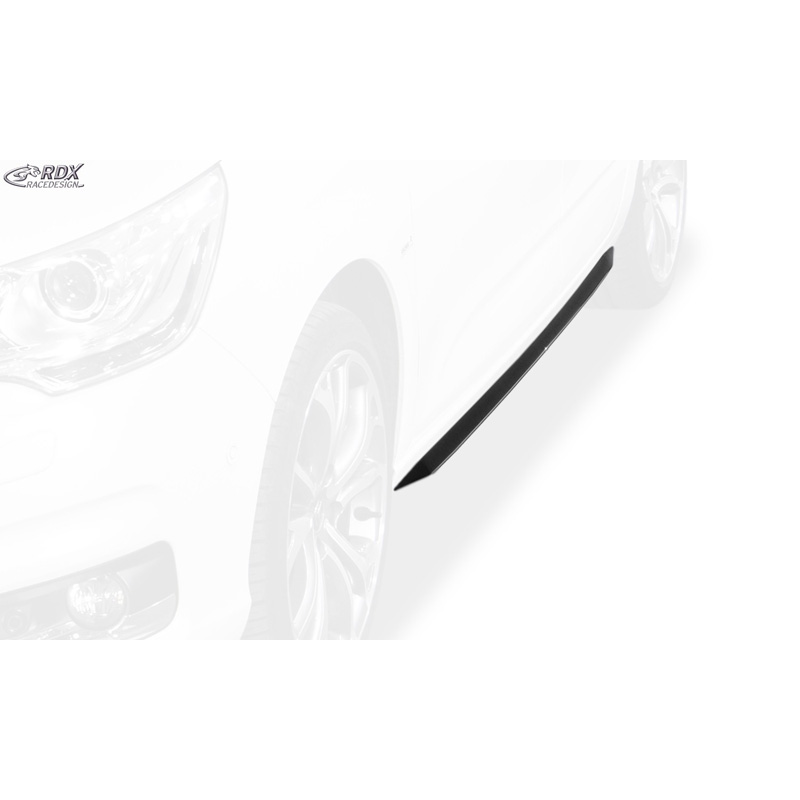 Sideskirts 'Slim'  Citroën C4 (Type N) 2010-2018 (ABS zwart glanzend)