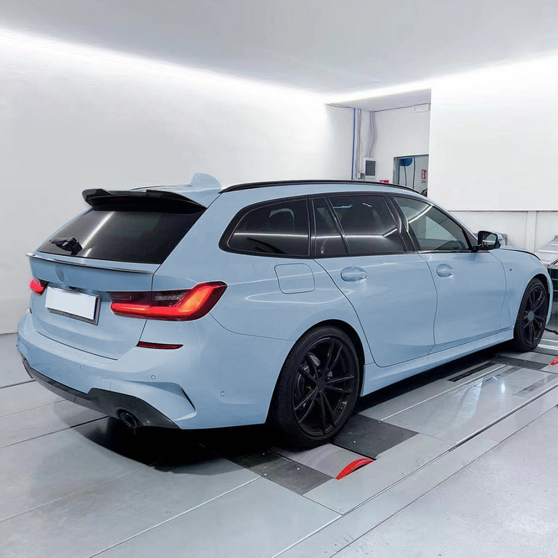 Dakspoiler (Spoiler Cap)  BMW 3-Serie G21 Touring 2019- (ABS Glanzend zwart)