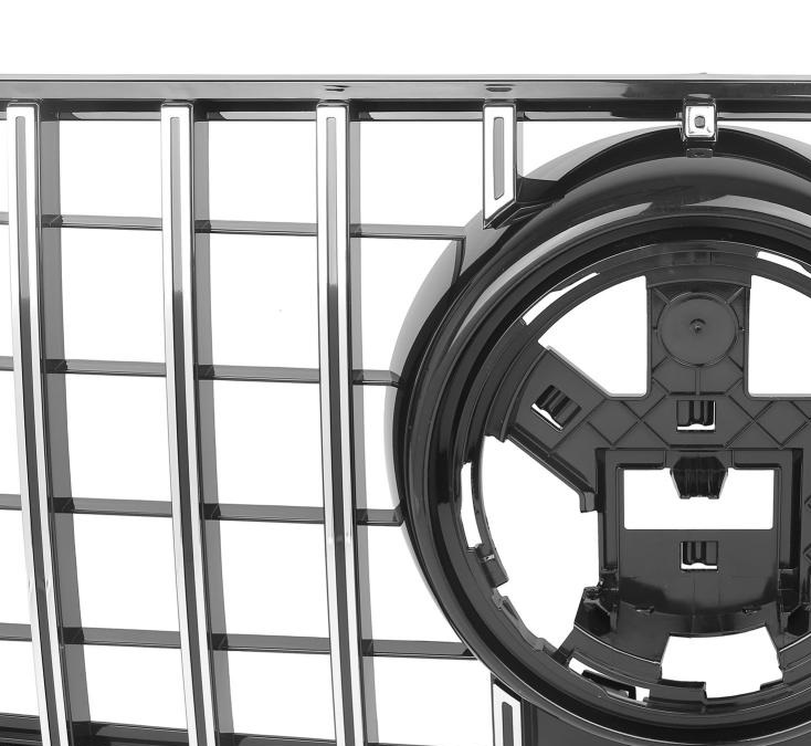 Grill Mercedes GLE W167 AMG / C167 Coupe 19-23 GT Look Glans Zwart / Chroom