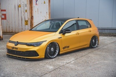 Zijskirts Volkswagen Golf 8 Glans Zwart