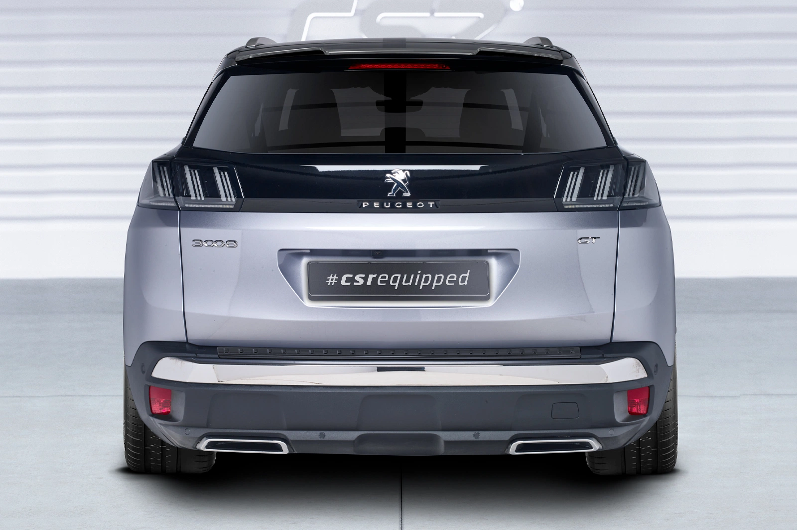 Achterspoiler Peugeot 3008 2. Gen 2016 Glans Zwart – CSR