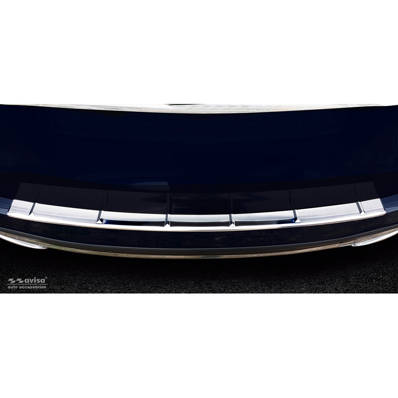 RVS Achterbumperprotector  Mercedes GLE II (W167) 2019-2023 incl. 53 AMG 'Ribs'