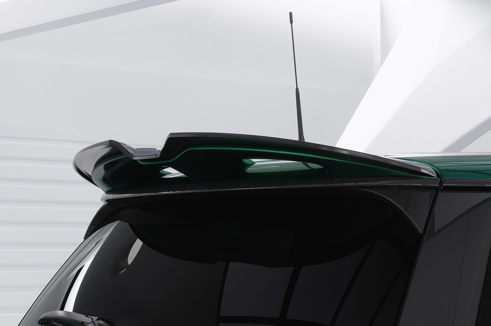 Achterspoiler Mini F55 / F56 JCW / JCW-Trim glans zwart 2016–
