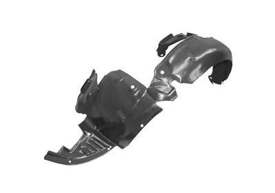 binnenscherm, plastic, voor, rechts Renault Clio, 2001-2005