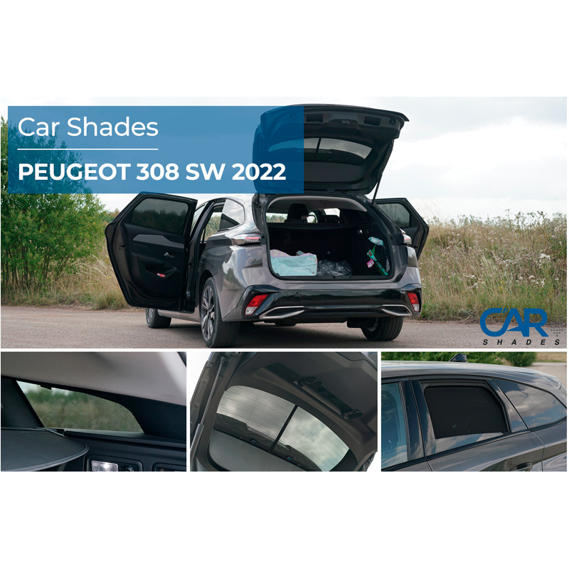Set Car Shades  Peugeot 308 III SW 2021- (6-delig)