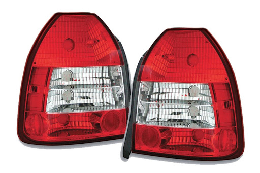 Luces traseras Honda Civic 96-01 3 door rojo/blanco