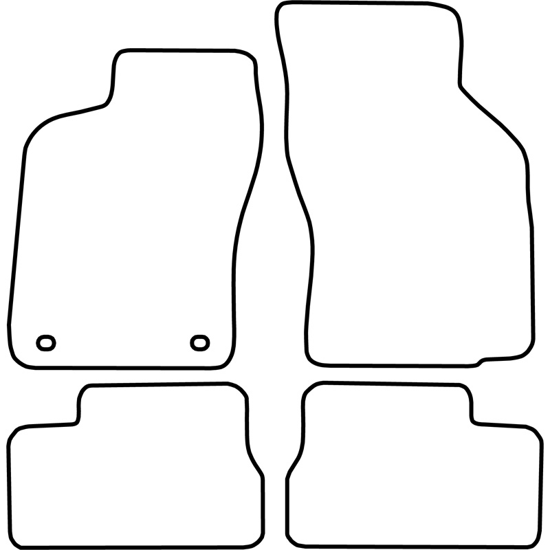 Automatten Opel Astra F 9/91-98