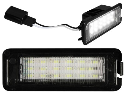 LED Licenceplateplaat lightning VW Golf IV, Golf V, Lupo 99-06, Ne