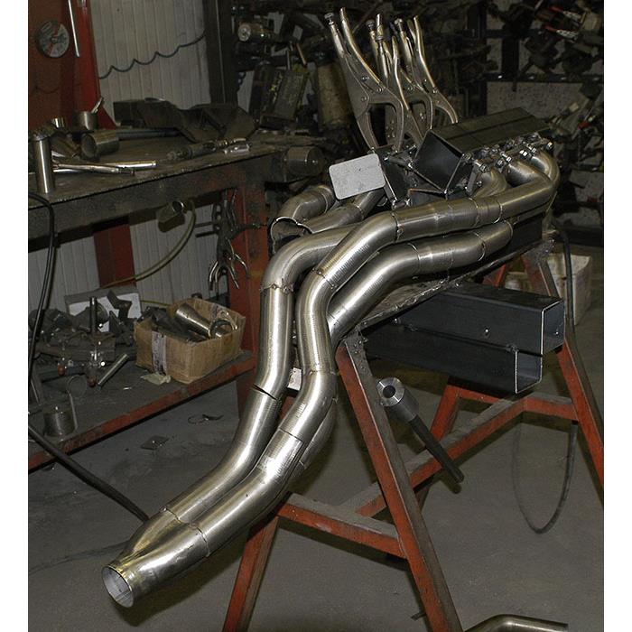 AUDI A6 C7 4G (Sedan + Avant) 2.8 FSI V6 (204 Hp) 2011 -> 2014 Connecting pipes 3->1 "Racing"