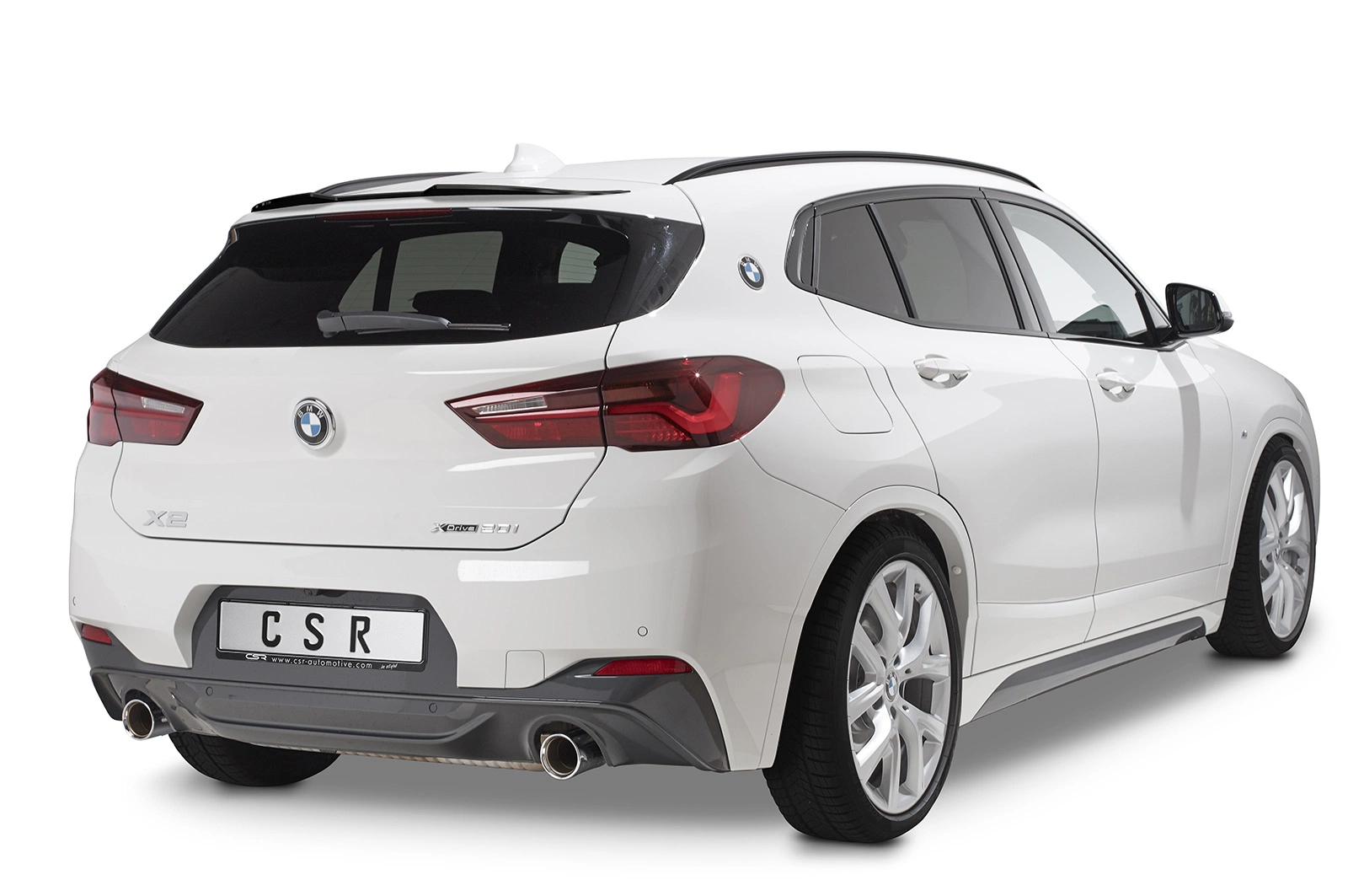 Achterspoiler BMW X2 F39 Glans Zwart van CSR Automotive (2018-)