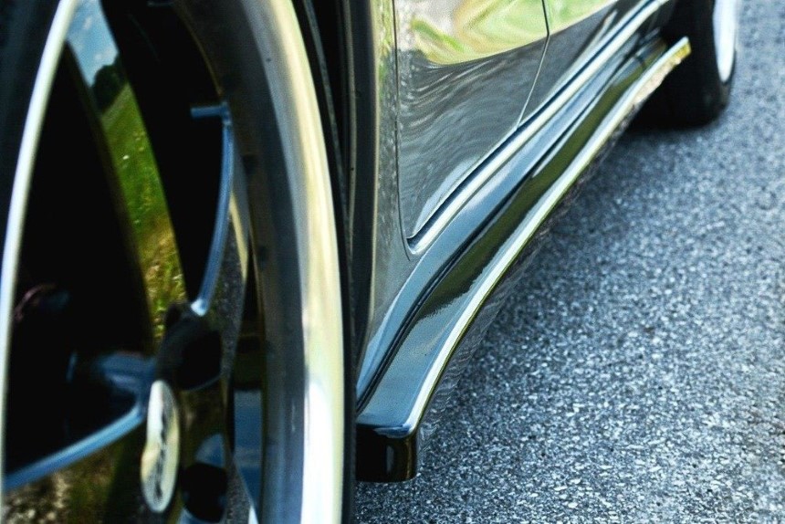 Zijskirts Mazda 6 GJ Mk3 Maxton Design glans zwart