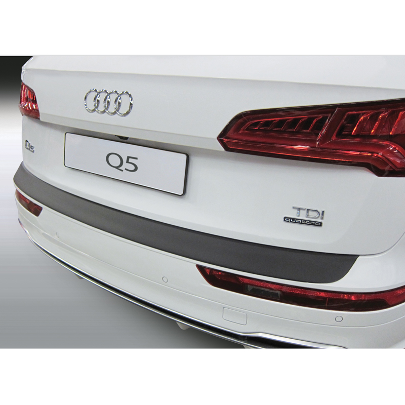 ABS Achterbumper beschermlijst  Audi Q5 & SQ5 II 2017- & Facelift 2020- Zwart
