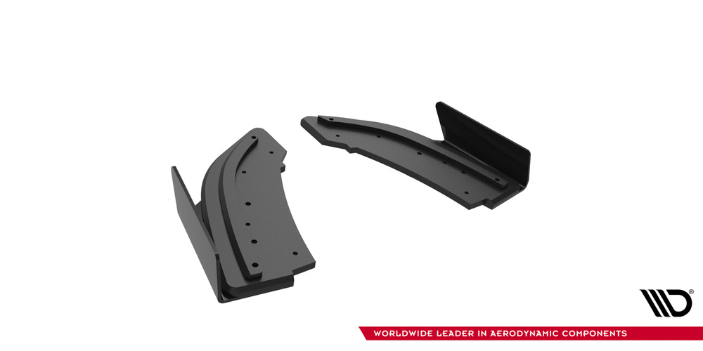 Street Pro Achterzij Spoilers + Flaps Mazda 3 MPS MK1 EU Versie Maxton