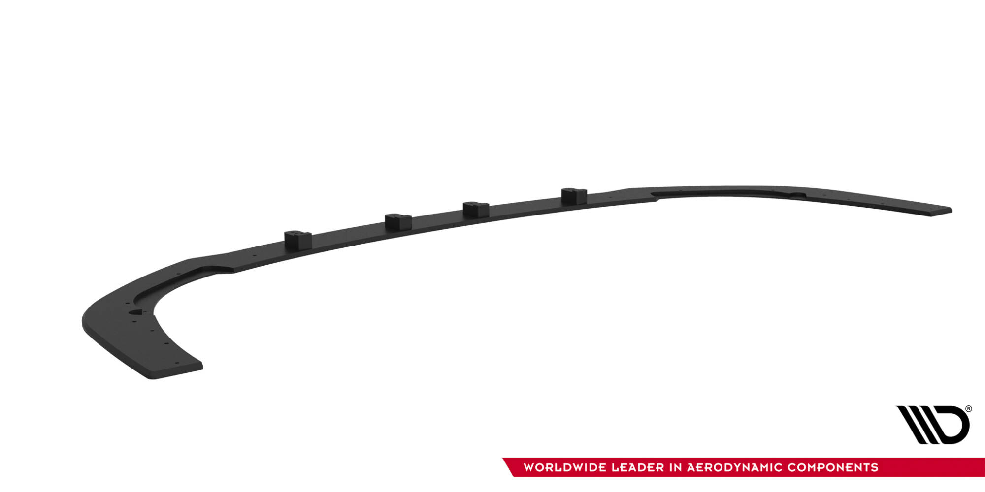 Street Pro Voorspoiler Subaru Impreza WRX STI MK3 Facelift Maxton Glanzend zwart