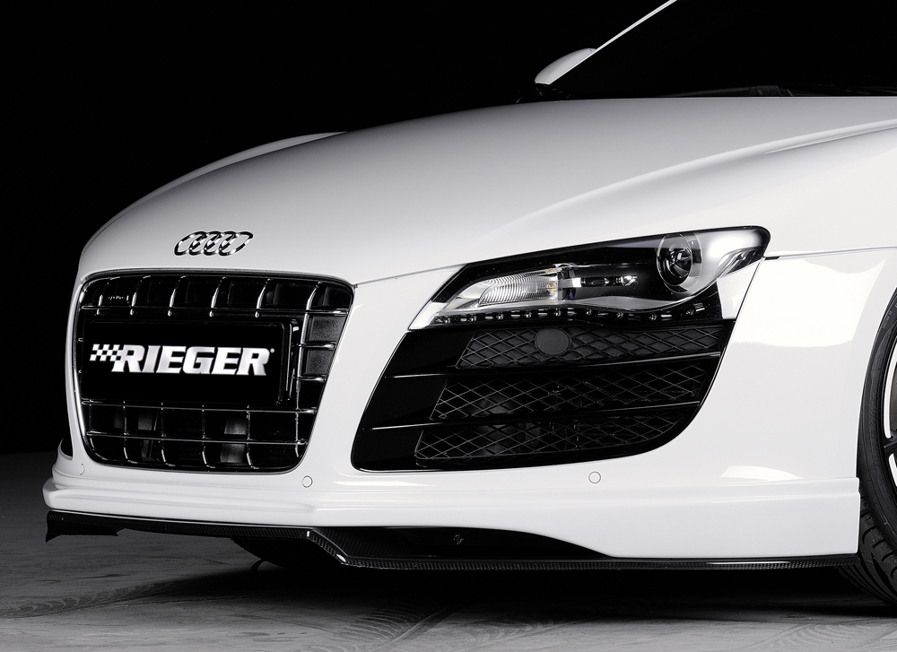 Front Bumper Lip Audi R8 Rieger