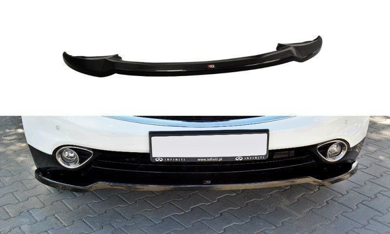 Voorspoiler Infiniti QX70 V.1 Glanzend Zwart