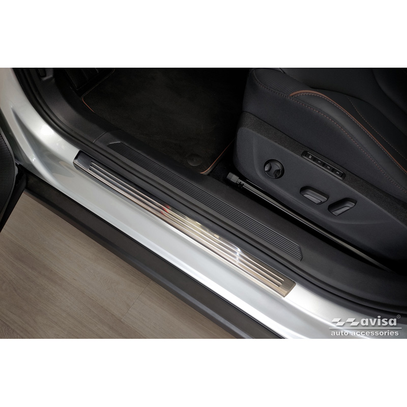 RVS Instaplijsten  Skoda Enyaq 2020- 'Lines' - 4-delig