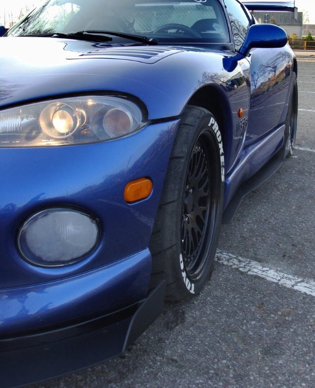 Zijskirts Diffusers Dodge Viper GTS Racing