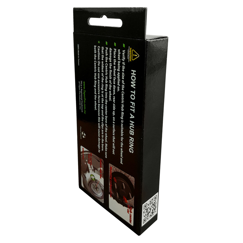 Set TPI Centreerringen - 66.5->57.1mm - Zwart