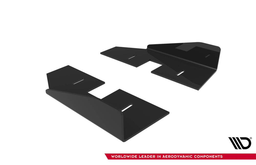 Zij Flaps Audi A5 Sportback F5 Facelift Maxton Glanzend zwart