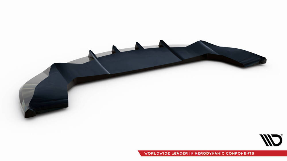 Voorspoiler Tesla Model X FL Gloss-Black V2