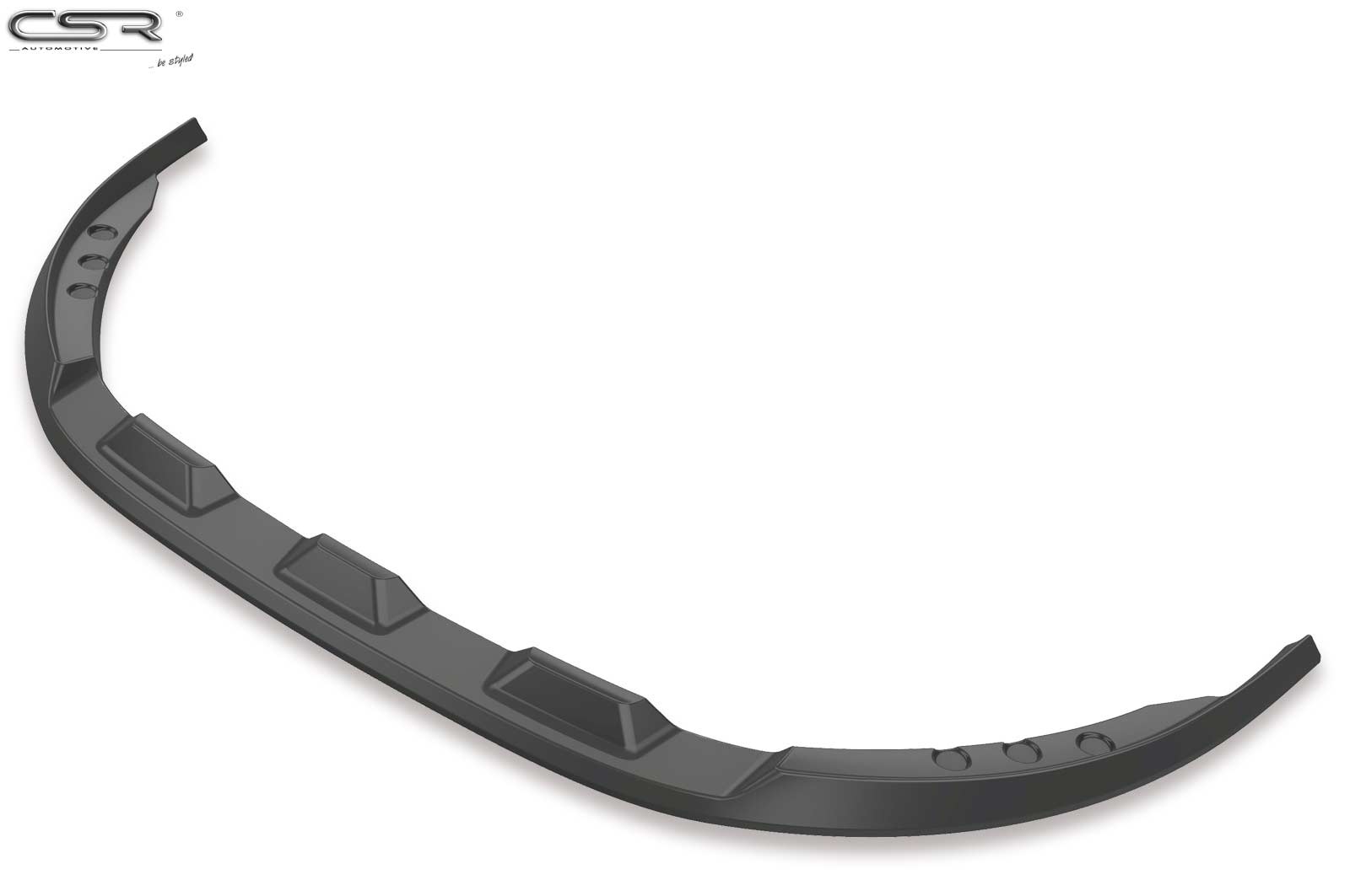 Voorspoiler Toyota Avensis (T27) glans zwart – 2015–2018