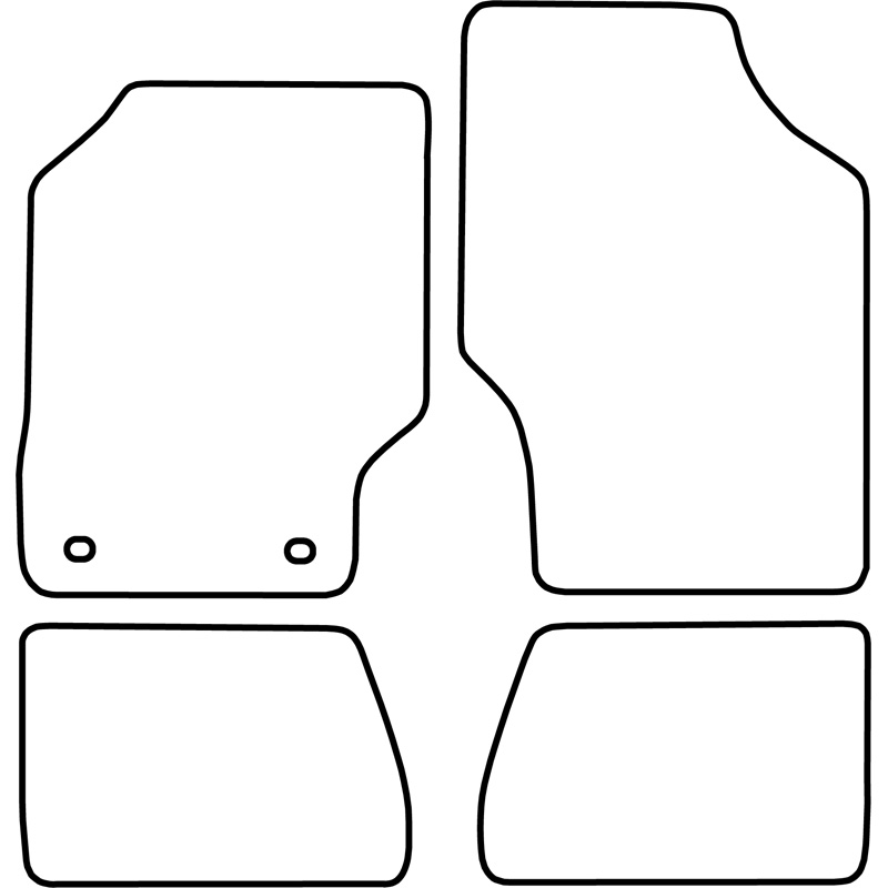 Automatten Subaru Justy -97