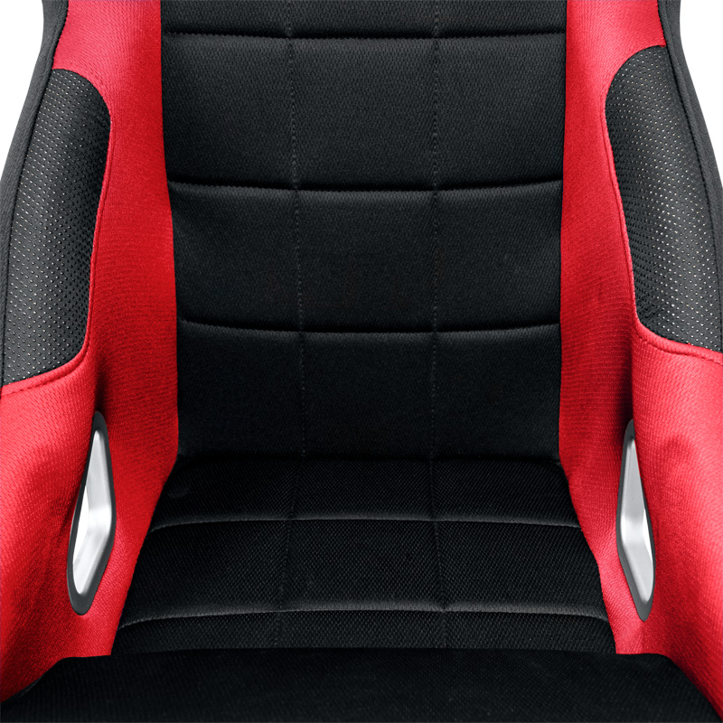 Sportstoel Type K5 Zwart/Rood