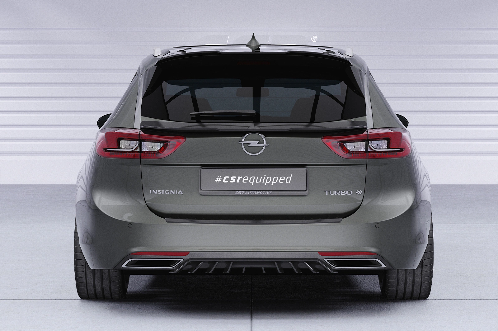 Achterspoiler Opel Insignia B Sports Tourer Glans Zwart – CSR Automotive
