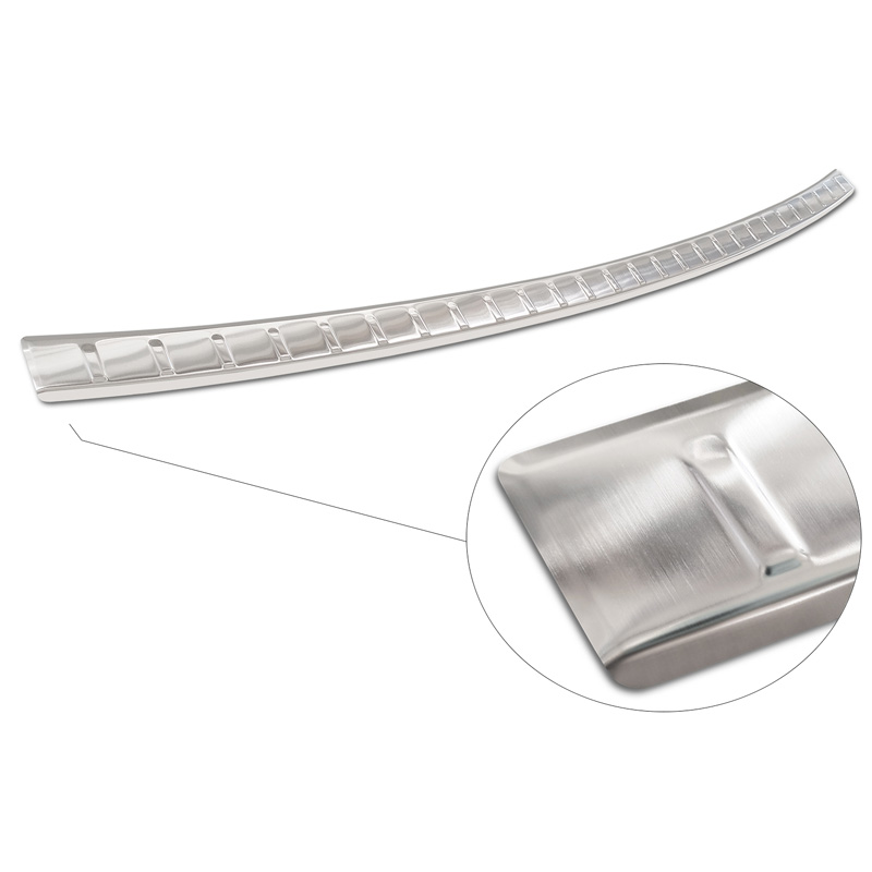 RVS Achterbumperprotector  Audi A6 Allroad 2011-2018 'Ribs'