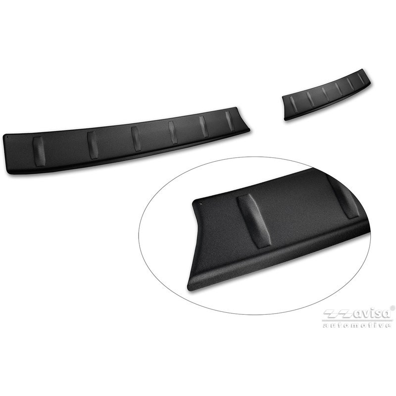 Avisa RVS Achterbumperprotector  Leapmotor C10 2024- - Matzwart - 2-delig