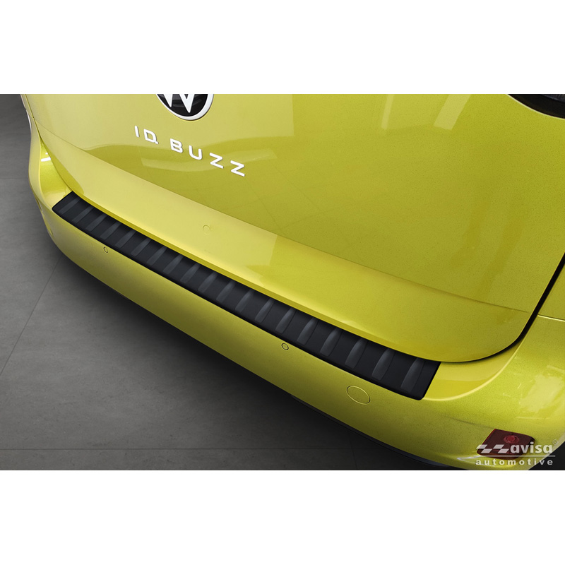 Avisa Matzwart RVS Achterbumperprotector  Volkswagen ID.Buzz + Cargo 2022- 'Ribs'