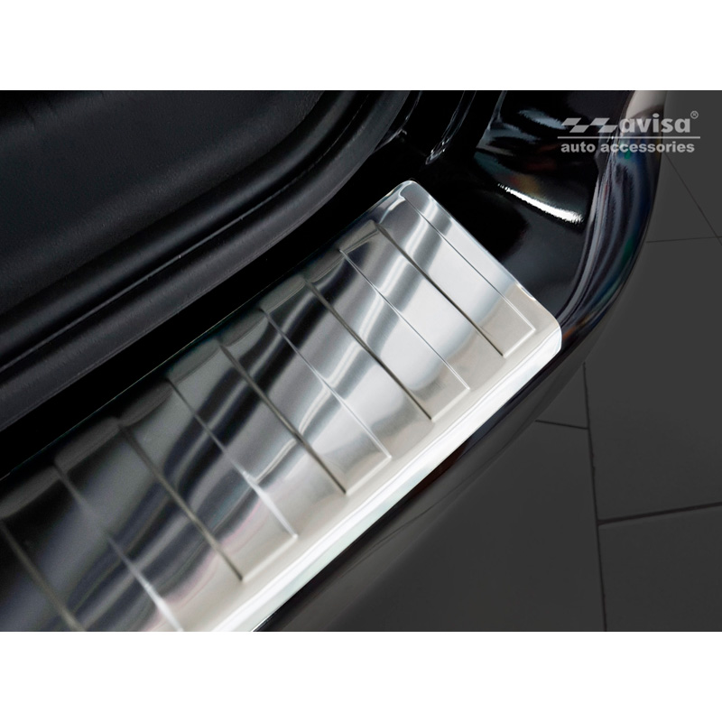 RVS Achterbumperprotector  Citroën Berlingo II Multispace & Peugeot Partner Tepee 2008-2015 & 2015-2018 & 2018- & Peugeot Rifter 2018- & Opel Combo E 2018- & Toyota Proace City/Verso 2019- & Fiat Doblo 2022-