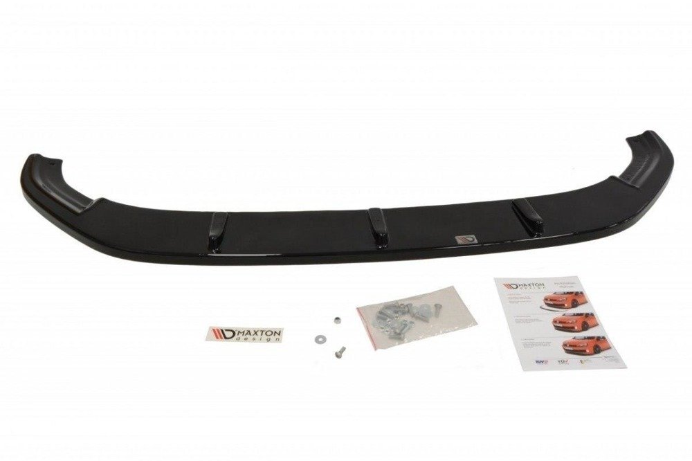 Voorspoiler VW Golf 7 R Glans Zwart