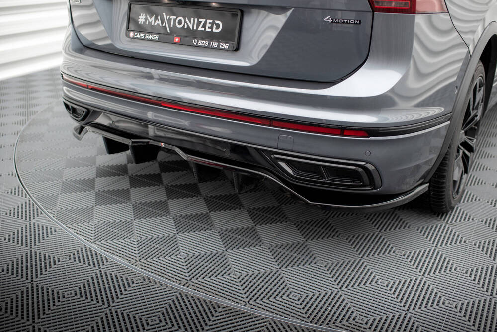 Diffuser Volkswagen Tiguan R-Line FL Maxton Glans Zwart