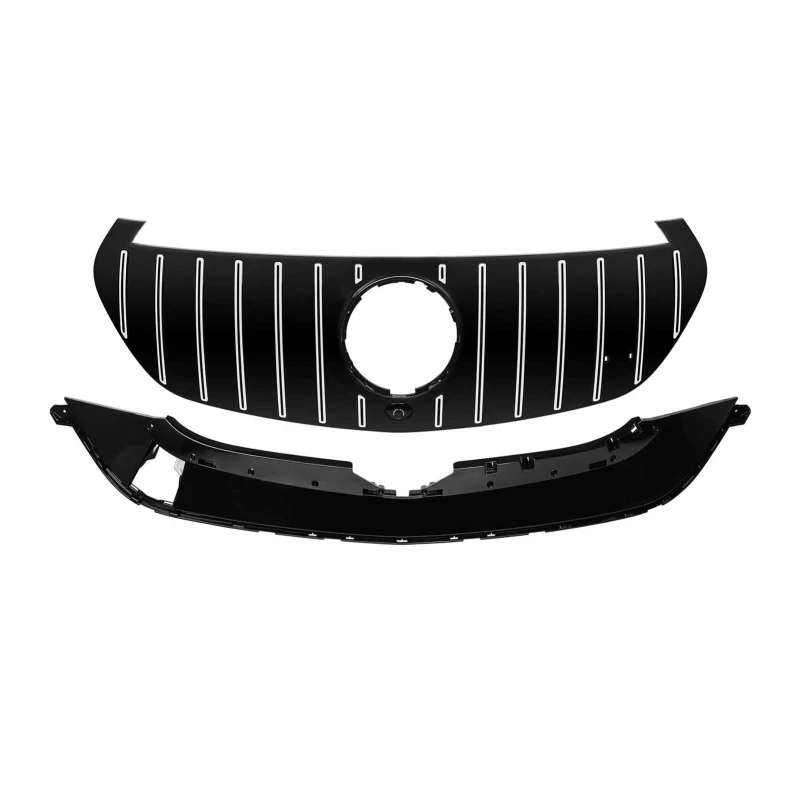 Grill Mercedes EQC N293 (2019-Up) GT Look Chroom / Zwart