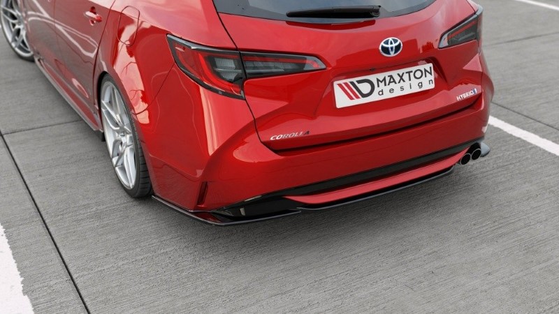 Zij Splitters Toyota Corolla XII Touring Sports Glans Zwart