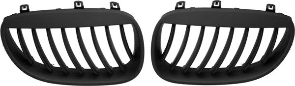 Grill zwart ribben BMW E60