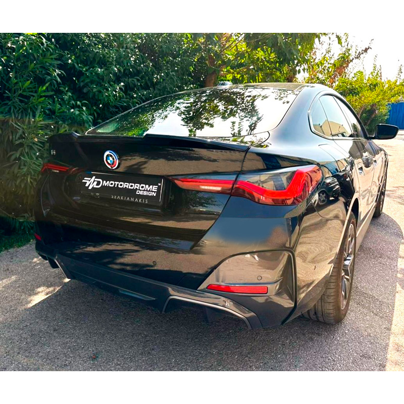 Achterspoilerlip  BMW i4 G26 Sedan 2021- (PU)